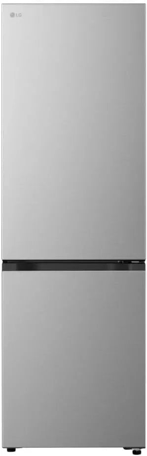 LG GBBSJ10DPY Frigorifero combinato, 333 L, classe energetica E, No Frost, libera installazione, frigo con congelatore, argento, 333 litri