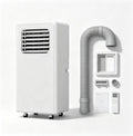 Condizionatore 18000BTU, portatile, professionale, Condizionatore portatile di livello professionale per ufficio 18000BTU