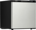 Frigorifero portatile, 3 L, 0 a 10 °C, classe energetica E, vano congelatore, acciaio inox, mini frigo portatile, temperatura regolabile 0-10°C