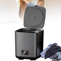 Lavatrice, 10 L, portatile, touch, display LCD, capacità 10 l, lavatrice compatta completamente automatica con controllo touch LCD e velocità
