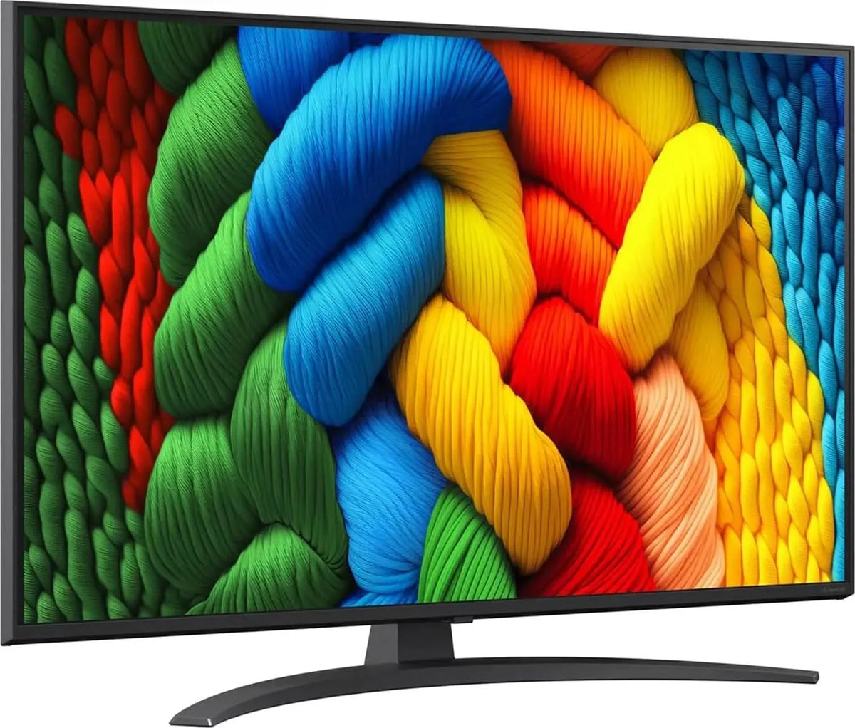 LG Gen8 55NANO81A6A.API Smart TV, 55 pollici, classe energetica G, televisore, 4K UHD, NanoCell, webOS, nero