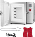 Forno elettrico, 1500 W, industriale, Controllo della Temperatura PID per Fusione di Metalli E Uso in Laboratorio, Forno per stampi in Gesso con pinze