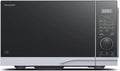 Sharp YC-PC254AE-S Forno a microonde, 25 L, 900 W, scongelamento, nero, 10 livelli di potenza, funzione Eco, colore: Argento