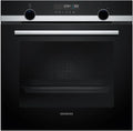 Siemens iQ500 HB578GBS3 Forno elettrico, 60 x 60 cm, da incasso, effetto 3D, acciaio inox, programmi automatici cookControl30, aria calda 3D, pirolisi