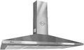 Cappa aspirante, 120 cm, 1000 m3/h, cappa da cucina, scarico e ricircolo, montaggio a parete, 3 livelli, acciaio inox, Filtri in Metallo Lavabili ❖