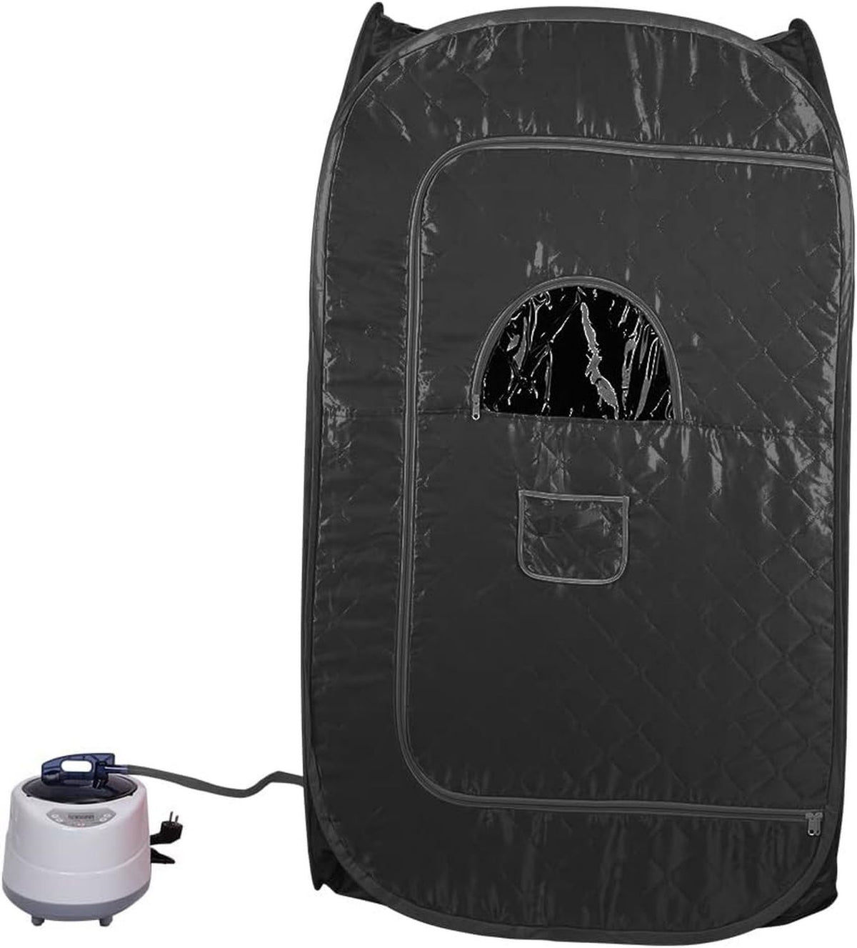 Sauna a vapore portatile: pieghevole, con telecomando, design portatile, 1000 W, OHMG