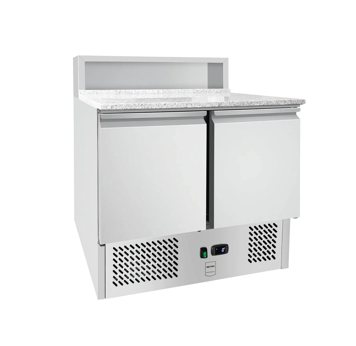 modello GPS3600, METRO Professional Banco refrigerato a 2 porte GPS3600, 261 L, 310 W, intervallo di temperatura da 0 a +8°C, 2 porte con serratura