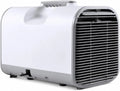 Prodotto Clima per Roulotte con Funzione Deumidificazione, Climatizzatore Portatile per Camper, 420W Basso Consumo, Silenzioso, 3 velocità, Pesca
