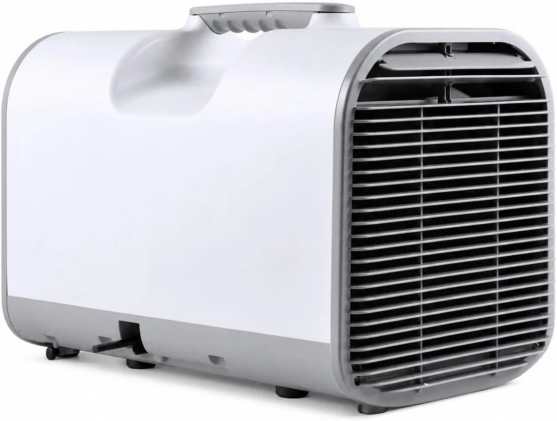 Prodotto Clima per Roulotte con Funzione Deumidificazione, Climatizzatore Portatile per Camper, 420W Basso Consumo, Silenzioso, 3 velocità, Pesca