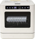 Lavastoviglie, 800 W, 52 dB, touch, compatta a 2 livelli, per camper e campeggio
