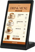 Display digital signage, 15, 6 pollici, display pubblicitario, touch, Wi-Fi, USB, visualizzazione pubblicitaria digitale, Display Elettronico per Menu