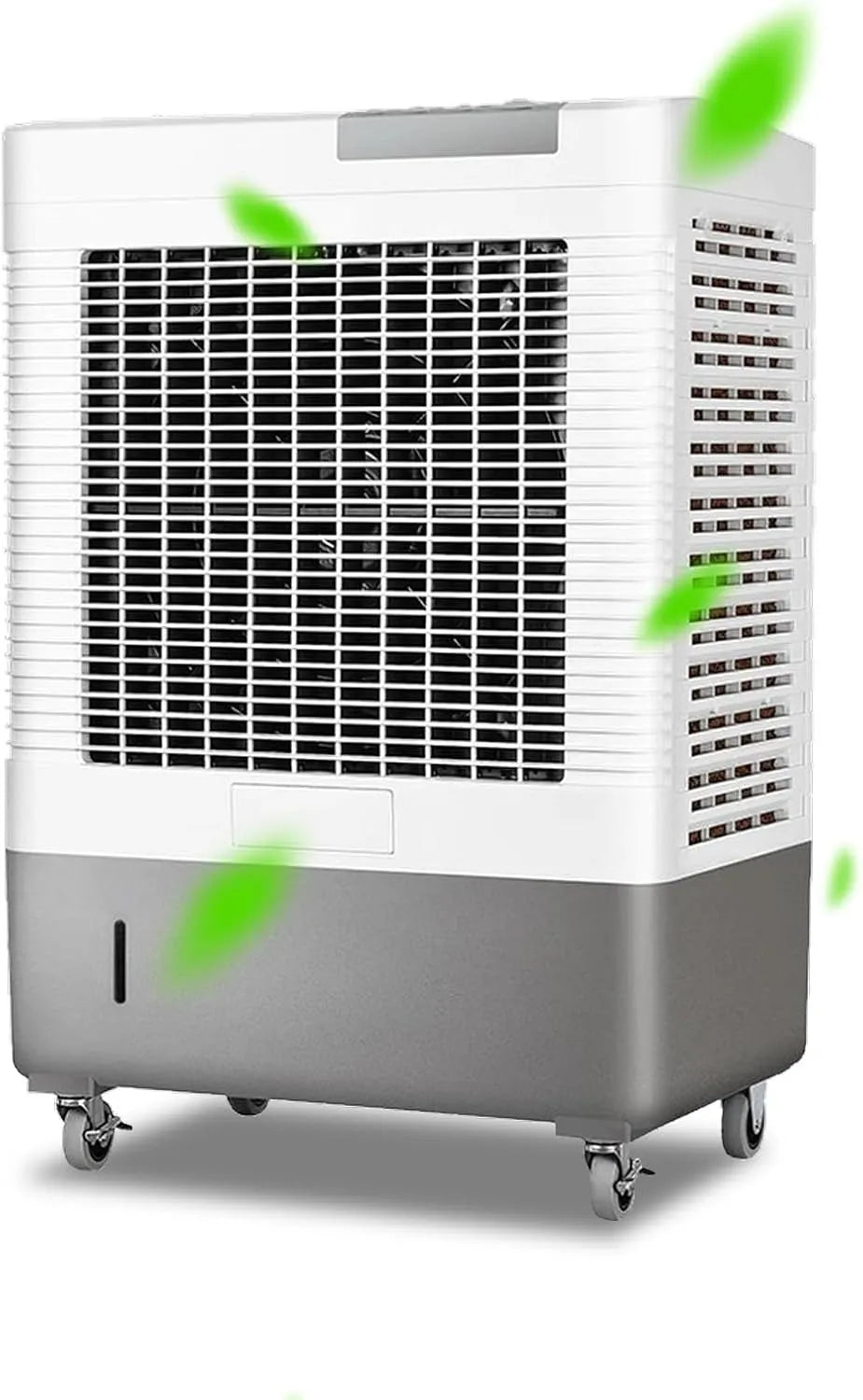 Dell raffrescatore ad Acqua Industriale Portatile, Raffrescatore evaporativo, Serbatoio 'Acqua da 10, 5 galloni, 3 velocità, per casa, Garage