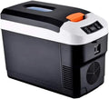 Frigorifero portatile, 10 L, vano congelatore, display LCD, auto, mini frigo portatile, Pannello LCD, AC, DC, congelatore Compatto per Frigorifero