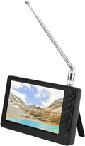 Smart TV 1080P, televisore, portatile, HD 1080P da 5 Pollici con Interfaccia Ricca e Supporto per Staffa TV Analogica, ATV, radio FM, per Cucina