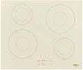 Smeg SI2641DP Piano cottura a induzione, piastra a induzione, Cream glass, Piano cottura a induzione COLONIAL