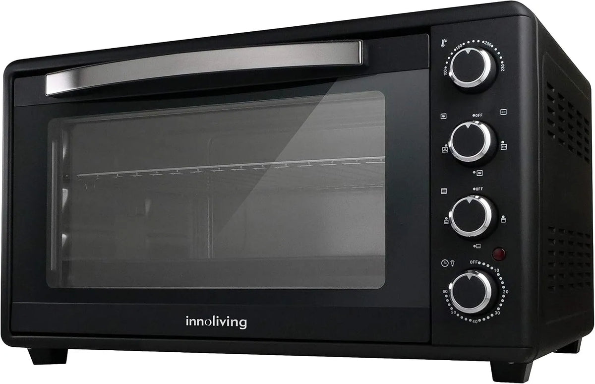 Forno elettrico, 60 L, 1600 W, 4 programmi, timer, 5 Accessori Inclusi, Autospegnimento e Segnale Acustico