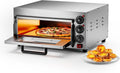 Forno elettrico per pizza, 2000 W, compatto, pietra refrattaria, 2000W, max 350°C Fornetto pizza