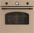 Candy FCC604NAV Forno elettrico per pizza, 59, 5 x 59, 5 x 56, 8 cm, 65 L, 8 programmi, classe energetica A, da incasso, Funzione Pizza, Color Avena