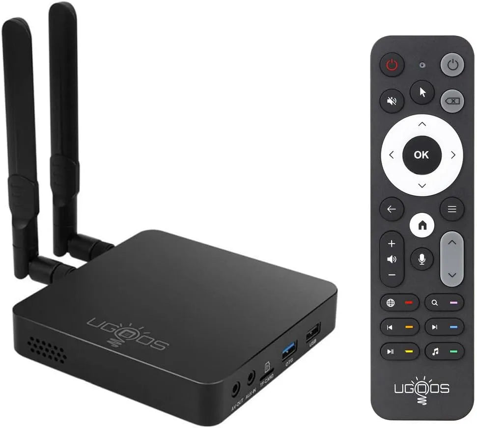 Smart TV, televisore, Ugoos AM6B S922X-J, 4K UHD, HDR, USB, Wi-Fi, Android OS, 0 BT5, Ugoos AM6B Plus TV Box Amlogic S922X-J Android 9.0 DDR4 4GB RAM