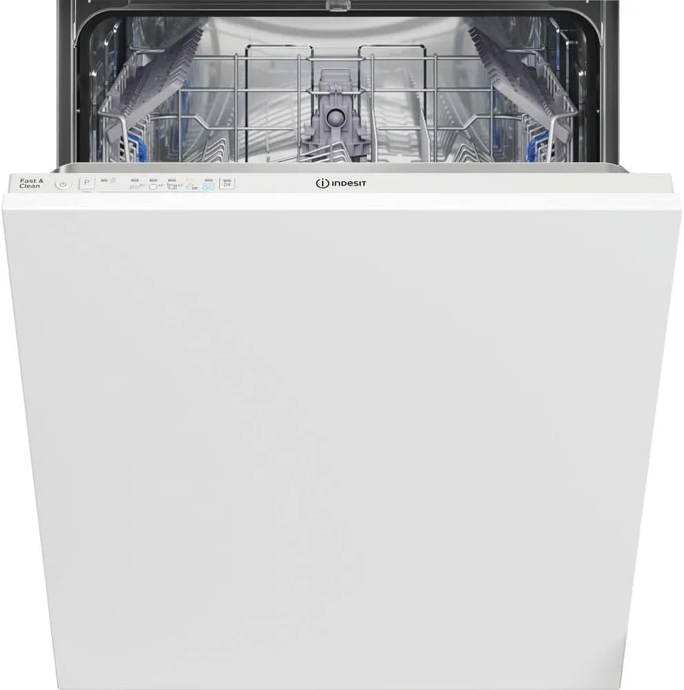Lavastoviglie, 60 cm, Indesit 2B19A, N° Coperti 14 Coperti, Indesit DIE 2B19A - Lavastoviglie a Scomparsa Total da 60 cm
