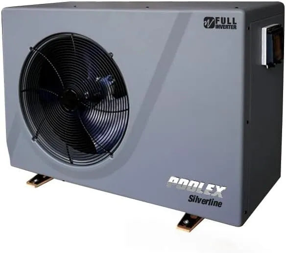 modello PC-SLP070N, POOLEX - PC-SLP070N Silverline Inverter 70 - Pompa di Calore Silenziosa per Piscina - per Tutte Le Piscine - Compressore, 45 m3