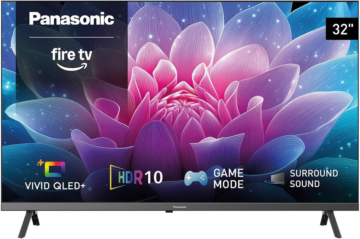 Panasonic TV-32S65C Smart TV, televisore, QLED, Full HD, Full HD Vivid QLED+, Fire TV Televisore