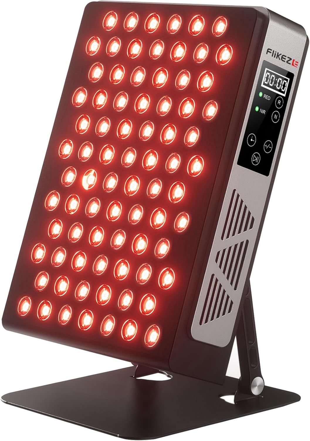 FliKEZE Lampada Infrarossi – PRO 60, display LED, uso domestico, 630 nm, 660 nm, 830 nm, 850 nm