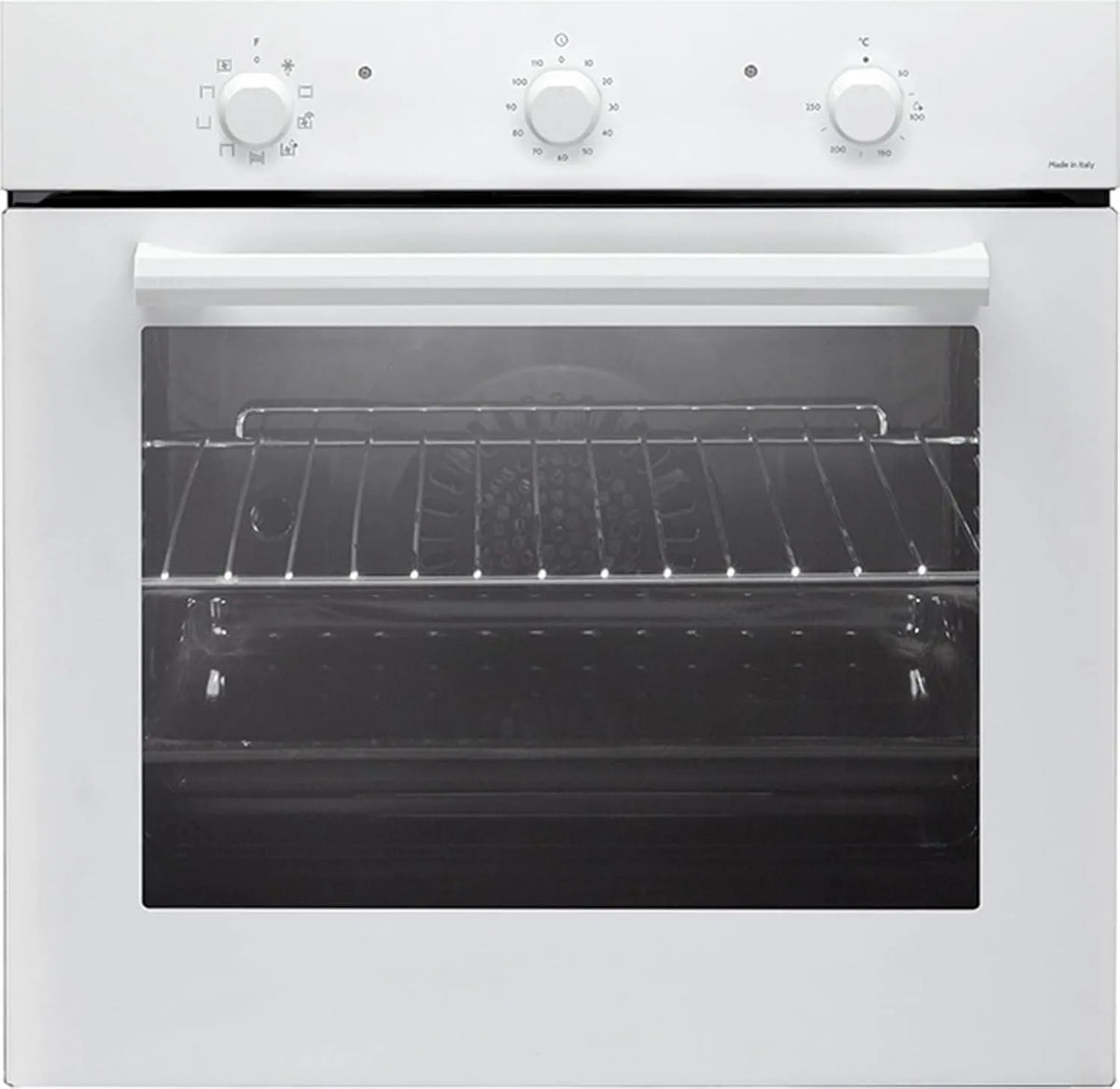 Forno elettrico FM6BL, 70 L, classe energetica E, bianco, 70 litri, ventilato, colore Bianco